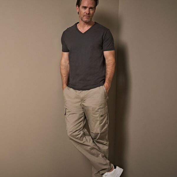 Men's Fashion V-Neck Sof-Tee Thumbnail