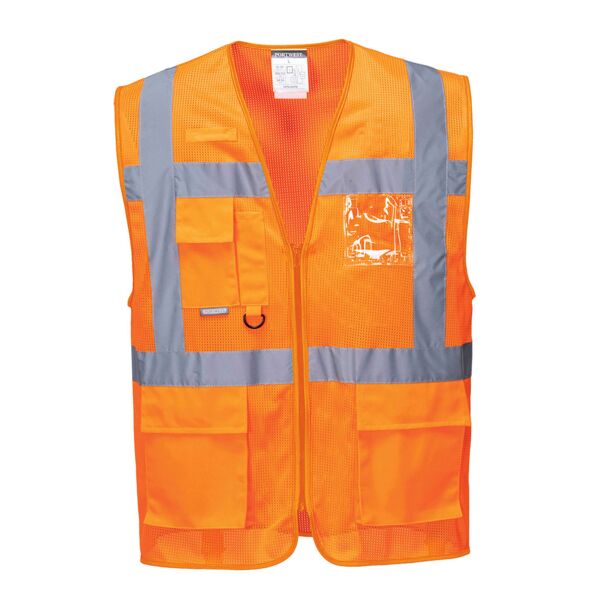 C376 Athens Hi-Vis Mesh Executive Vest  Thumbnail