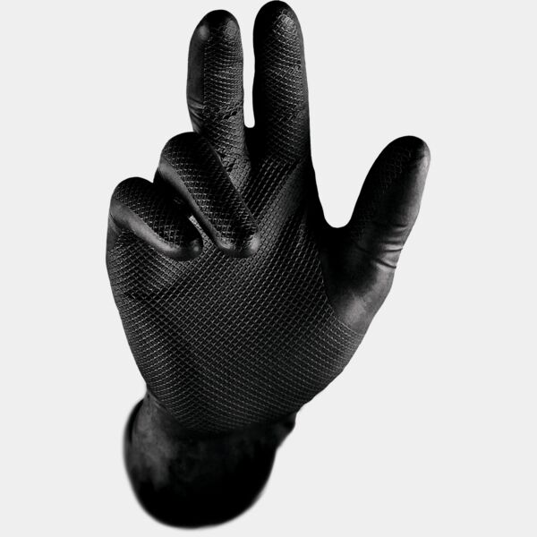 Grippaz® 246/BK - Heavy Duty Black Fishscale 6mil, Box of 50 Thumbnail