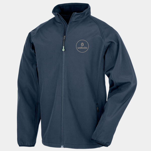 R901M - Men's Recycled 2-Layer Printable Softshell Jacket Thumbnail