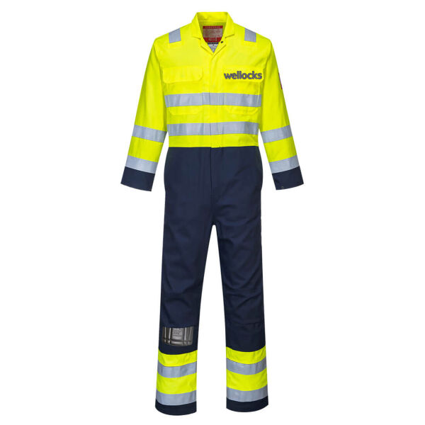 Bizflame Work Hi-Vis Anti-Static Coverall Thumbnail