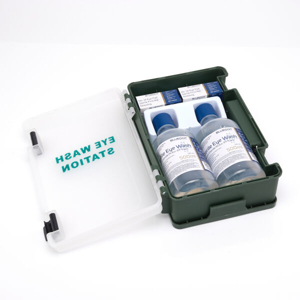 Blue Dot Eye Wash First Aid Kit in Standard Box Thumbnail