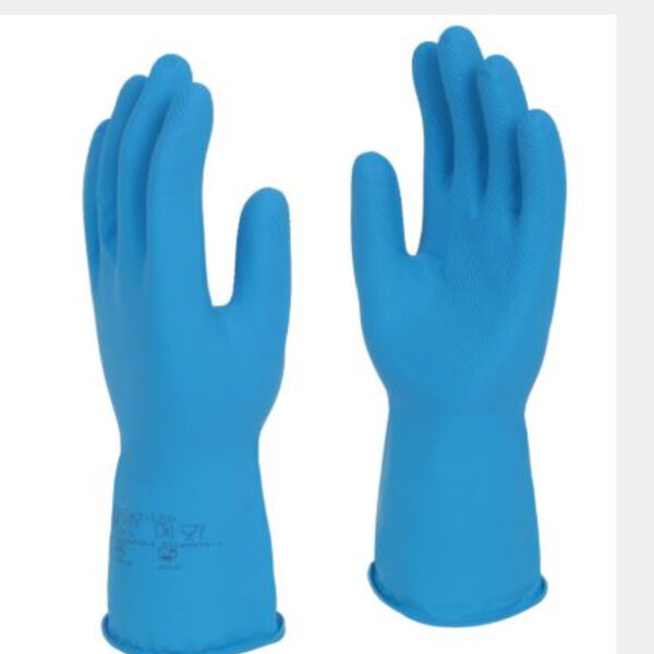91 - Polyco Nitri-Tech Lite Unlined Blue Nitrile Synthetic Glove (144 Pairs per Box) Thumbnail